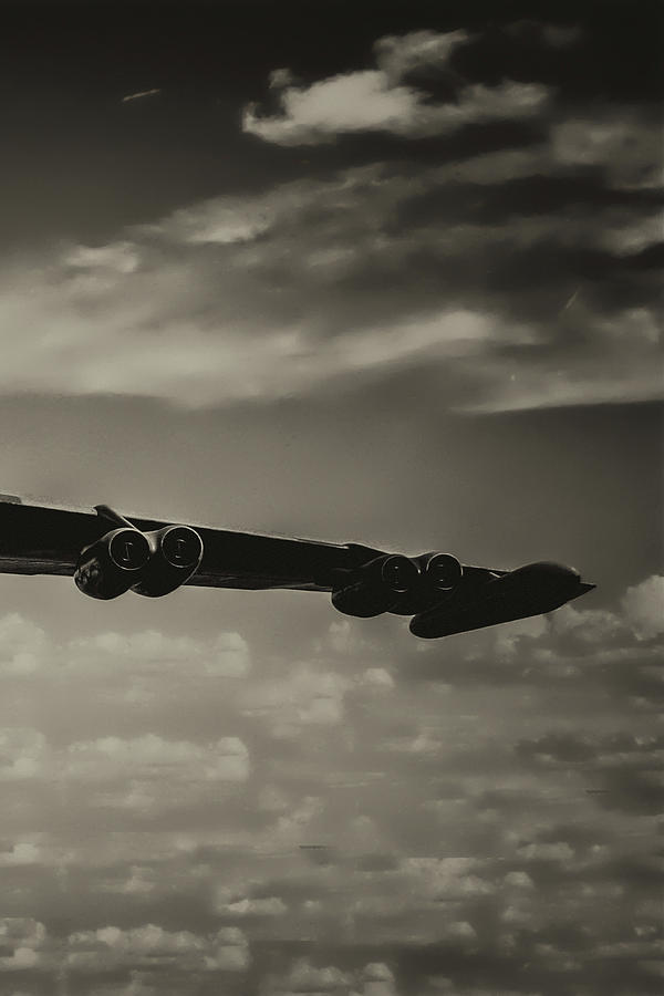 B-52 Stratofortress Triptych - 3 Photograph by Tommy Anderson
