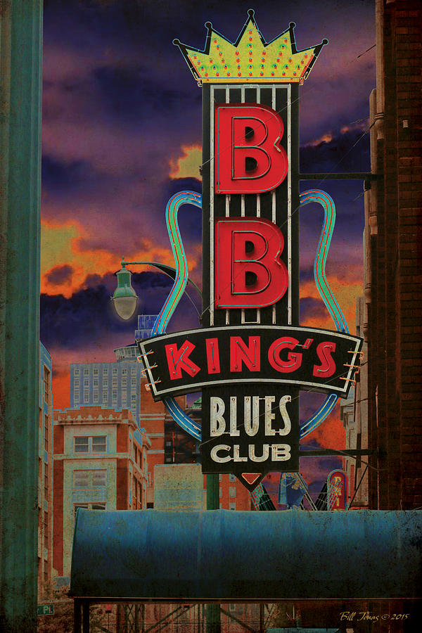 B B King's Blues Club Photograph By Bill Jonas - Fine Art America