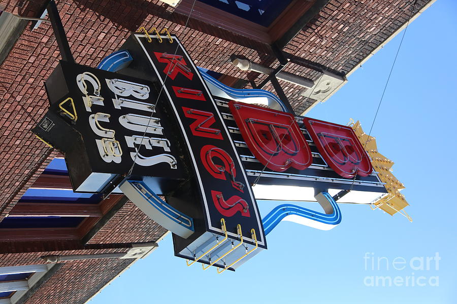 B B Kings Memphis Club Photograph By Chuck Kuhn - Fine Art America