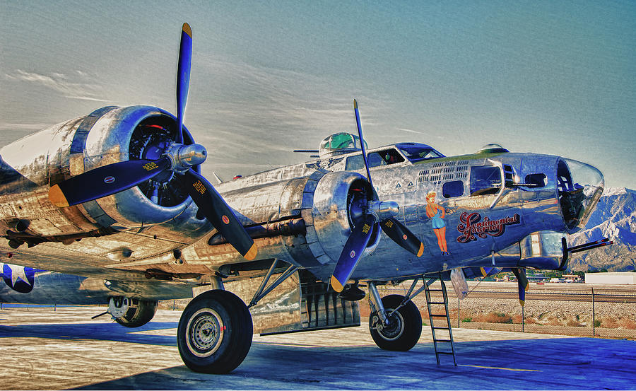 B17 Flying Fortress Sentimental Journey Photograph by Sandra Selle Rodriguez