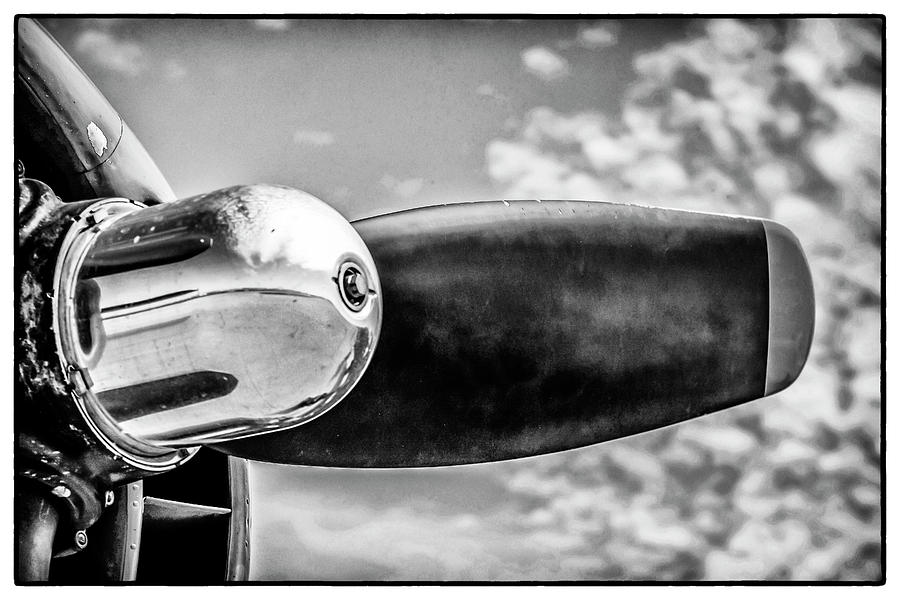 B24 Propeller Photograph by Chris Smith