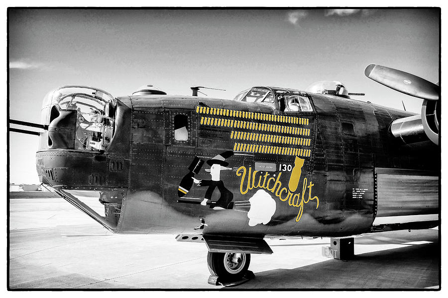Vintage Photograph - B24 Witchcraft by Chris Smith