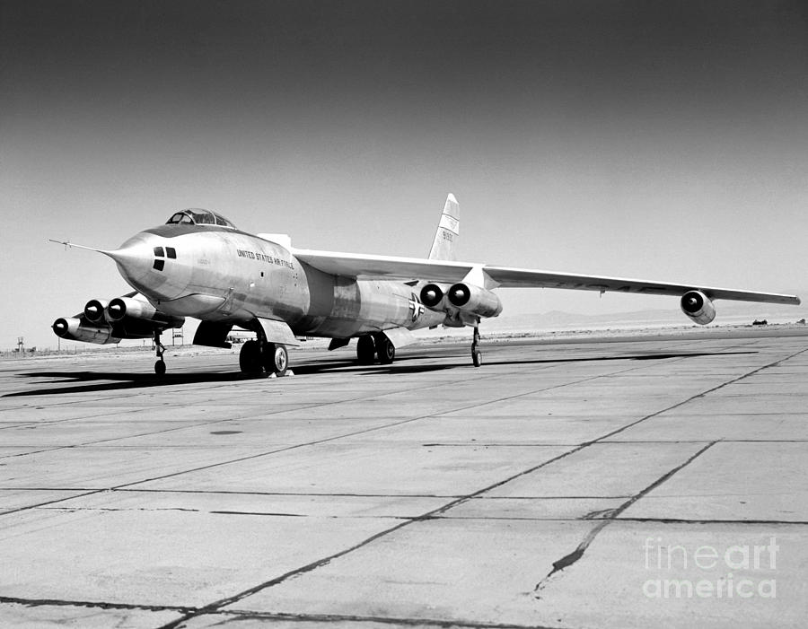 B47A Stratojet Pyrography by Greg Moores