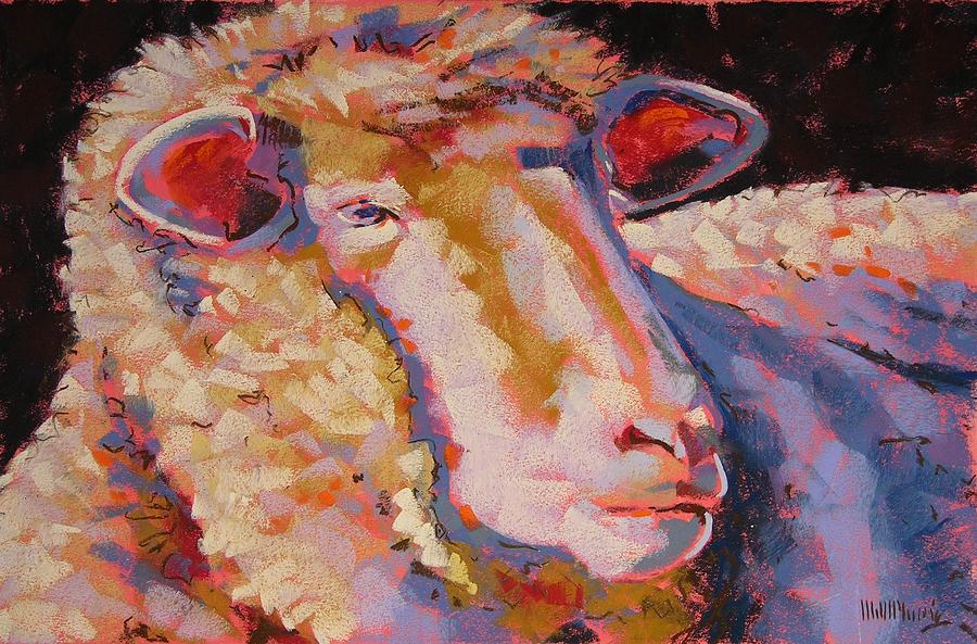 Sheep Painting - Baa Ram Ewe by Mary McInnis