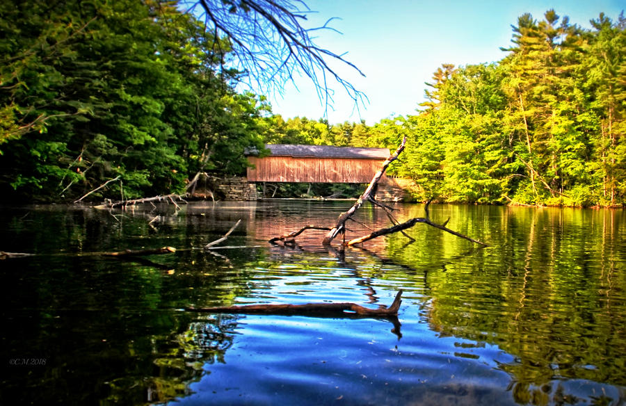 Babbs Bridge Maine Photograph by Catherine Melvin - Fine Art America