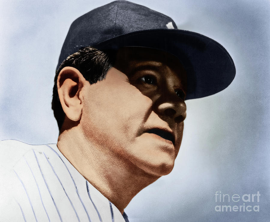 Babe Ruth Photograph by Granger