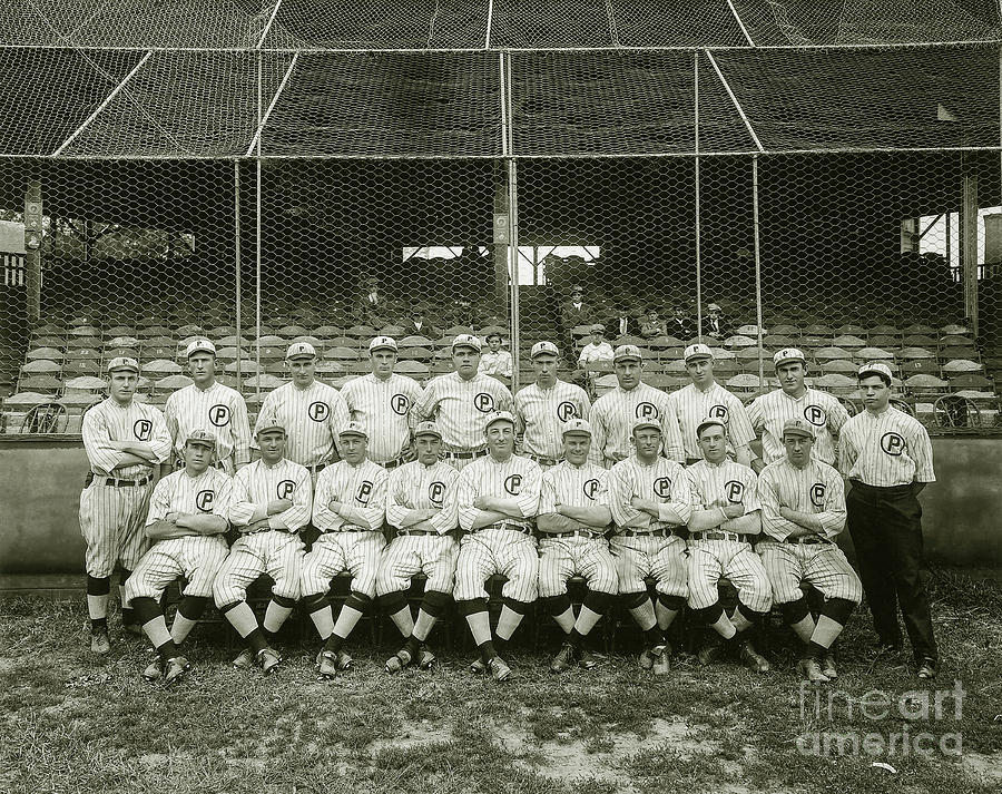 Babe Ruth Photograph - Babe Ruth Providence Grays Team Photo by Jon Neidert