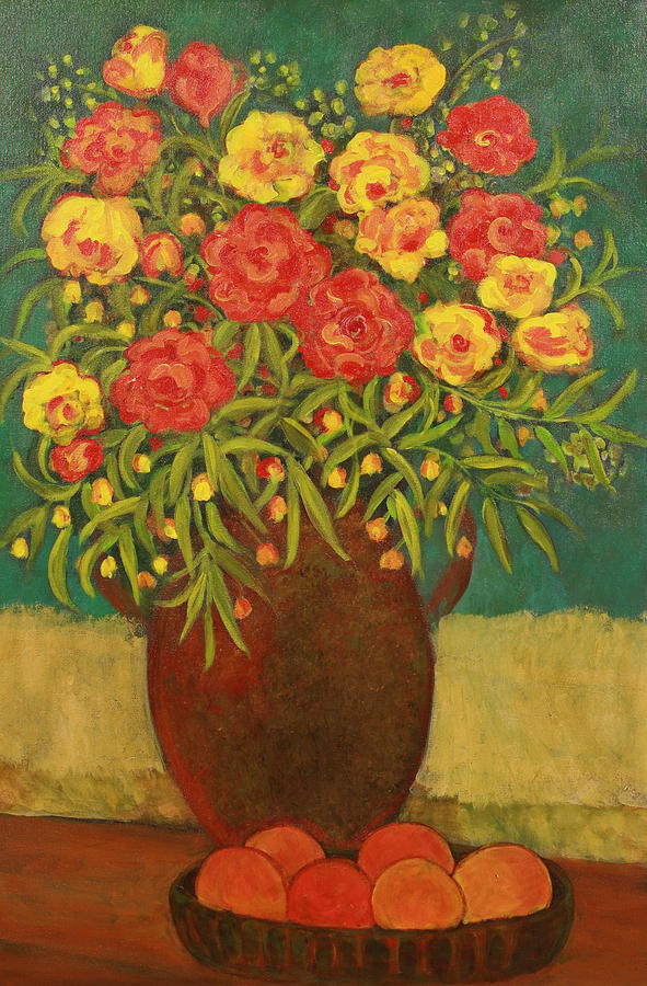 Babettes Bouquet Painting by Susan Rinehart