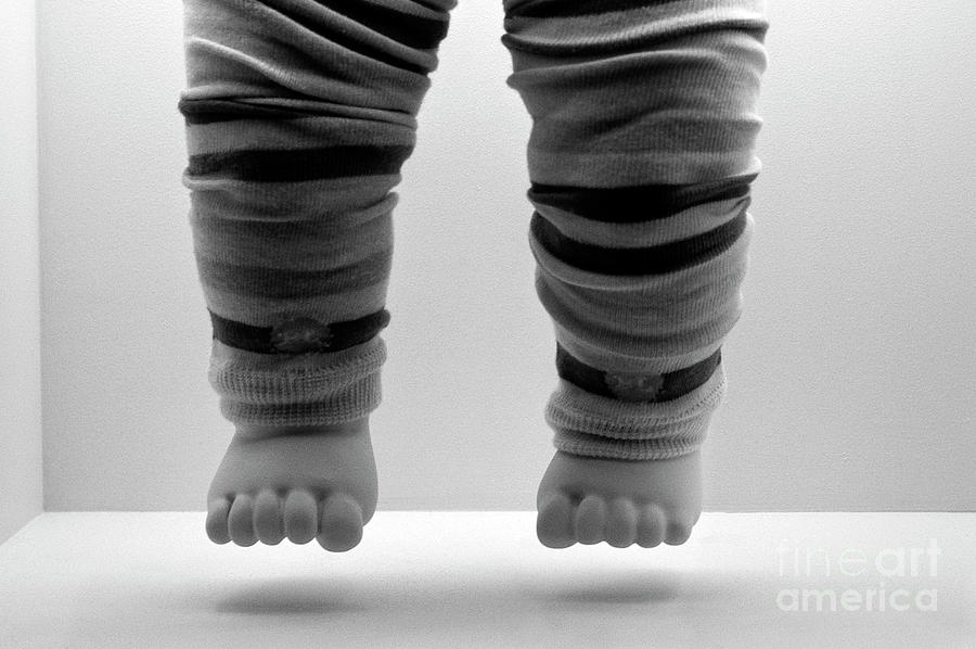 Babies Legs Photograph by Jim Corwin