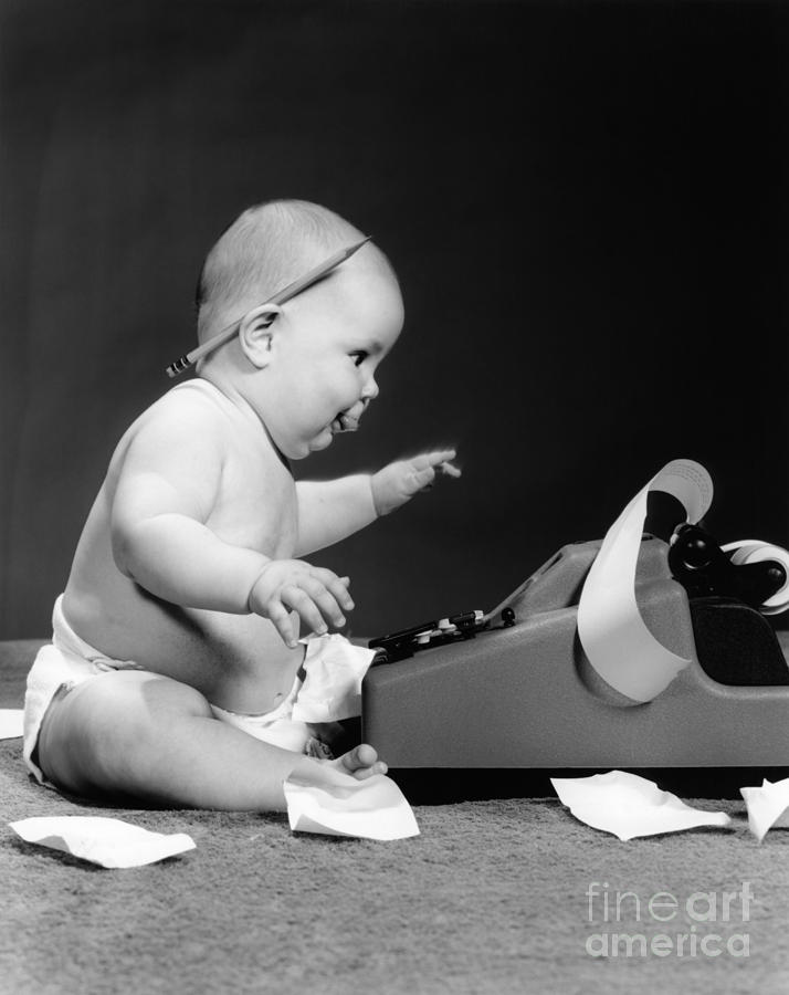Baby Accountant Photograph by H. Armstrong Roberts/ClassicStock