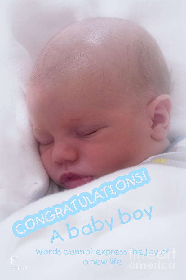 Baby Boy Photograph by Elaine Teague