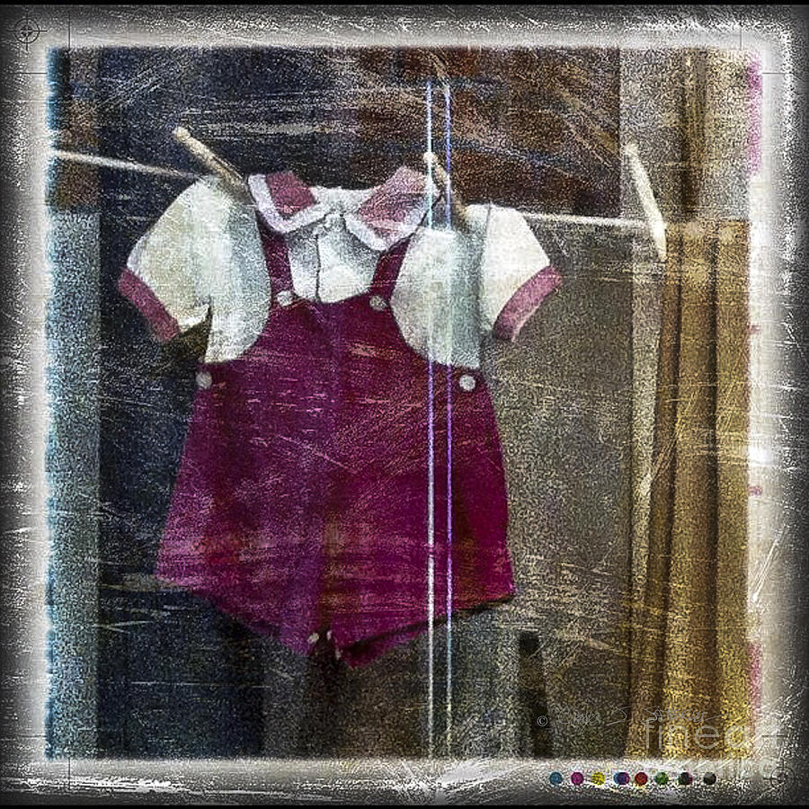 Baby Clothes on the Line Photograph by Craig J Satterlee