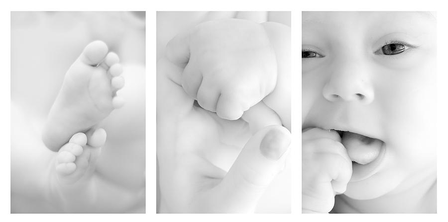 Baby details Photograph by Jaroslaw Grudzinski