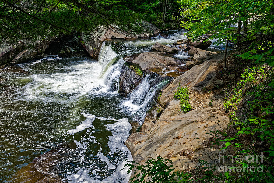 Waterfall Photograph - Baby Falls On The Tellico by Paul Mashburn