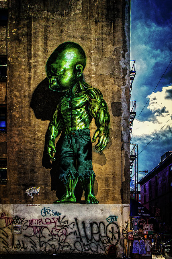 Baby Hulk Photograph by Chris Lord