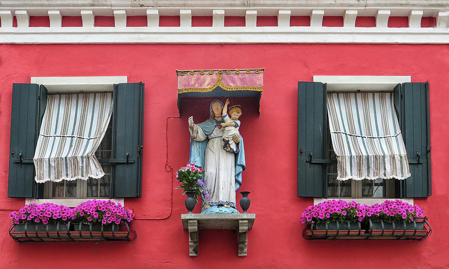 Baby Jesus in Burano Photograph by Dave Mills