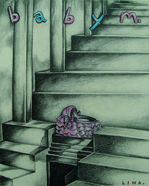 baby M Painting by Lina Scarfi baby M Painting by Lina Scarfi