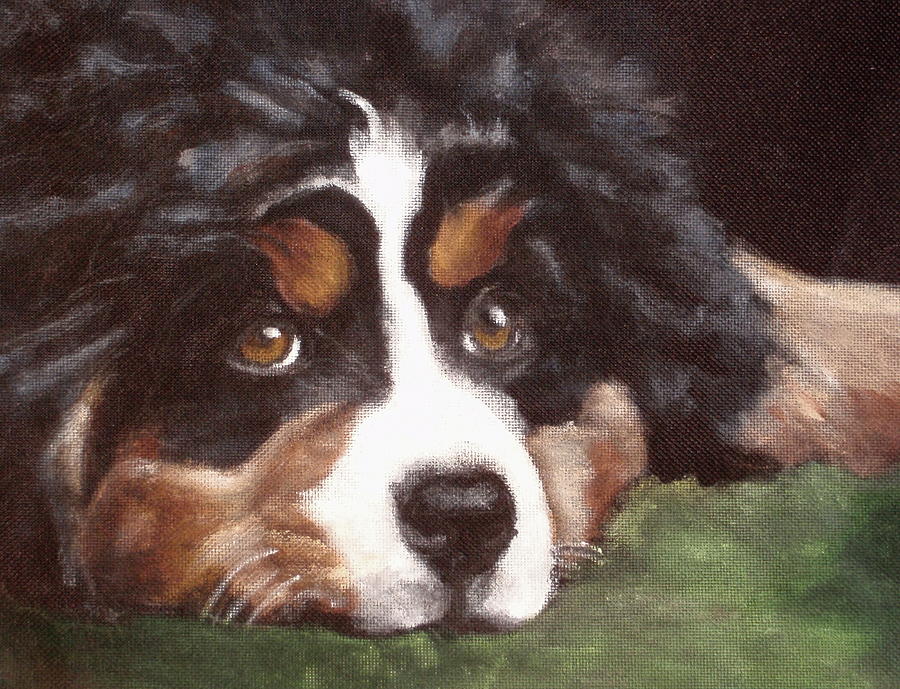 Baby Tess Painting by Carol Russell