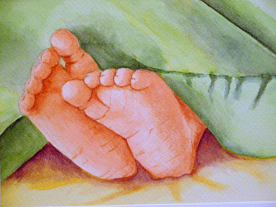 Watercolor Baby Feet SVG Cut file by Creative Fabrica Crafts · Creative  Fabrica