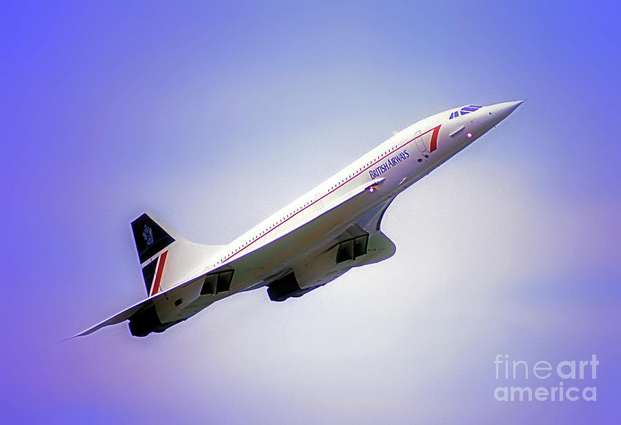 BAC Concorde  Photograph by Tom Jelen