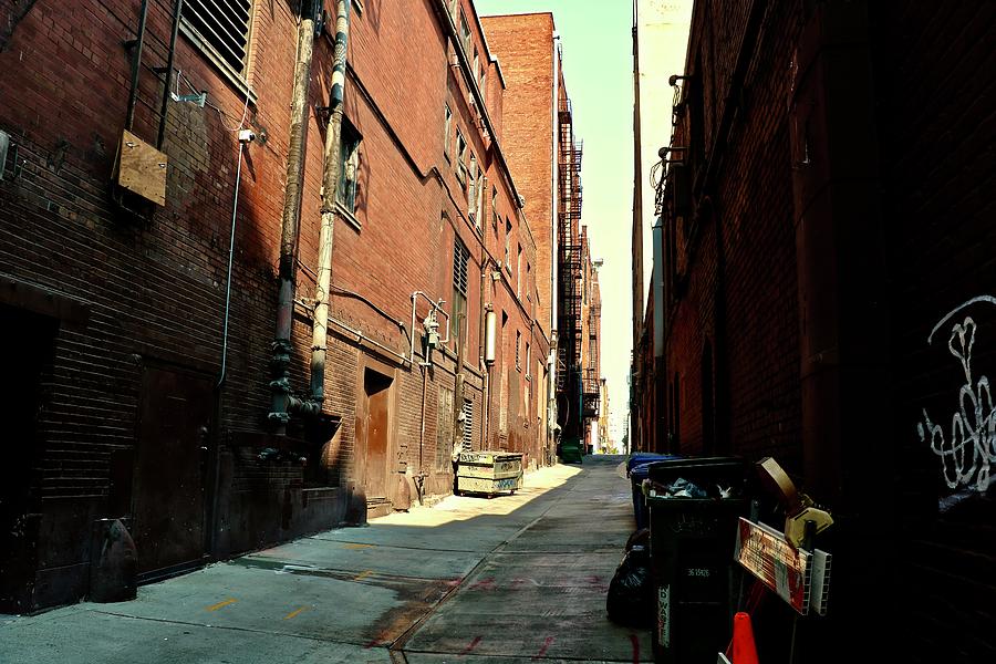 Back Alley Photograph by Brian Sereda