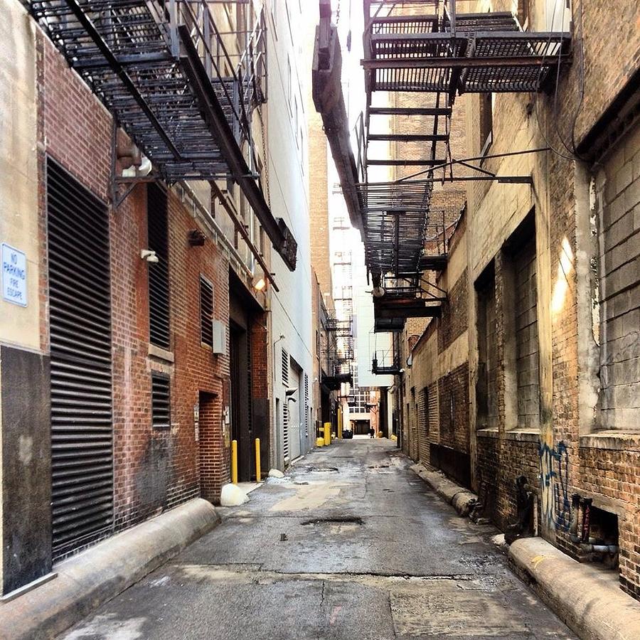 Back Alley  Digital Art by 2141 Photography 