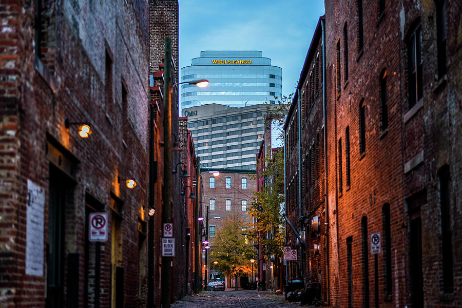 City Photograph - Back Alley View by Doug Ash