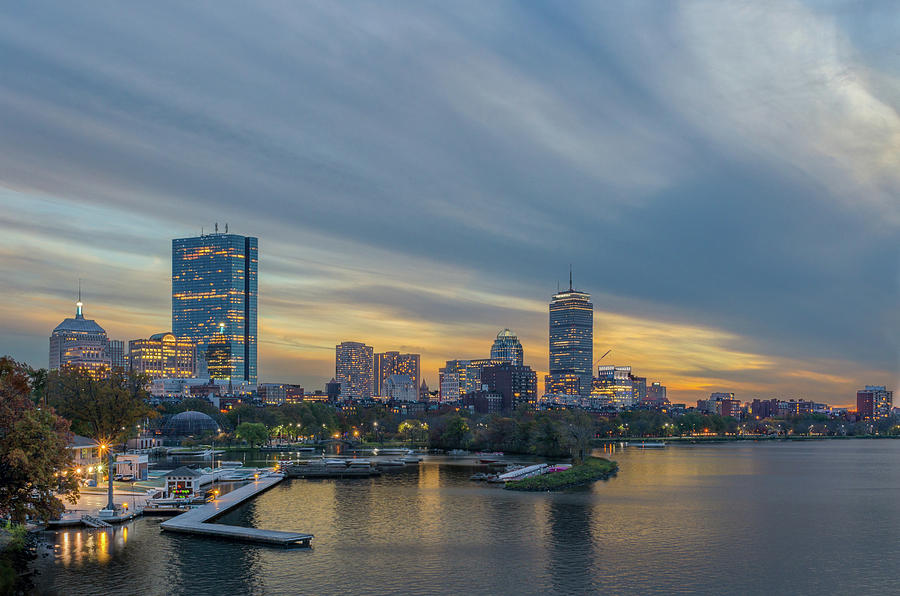 Boston Photograph - Back Bay Blend by Mike Ste Marie
