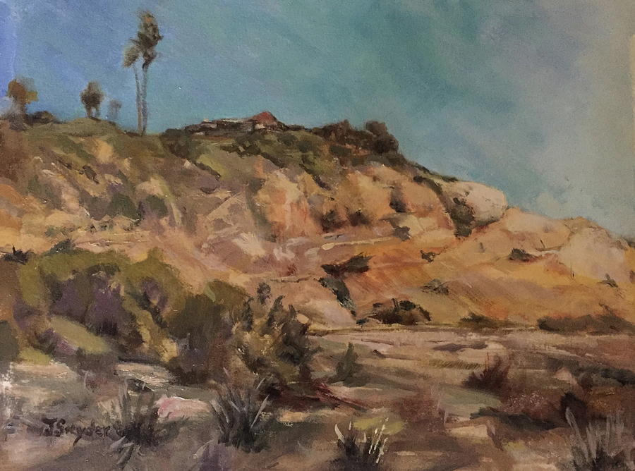 Cliff Painting - Back Bay Cliff by Joyce Snyder