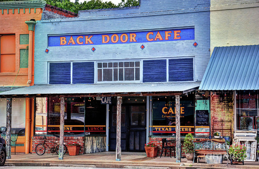 Back Door Cafe Photograph by Savannah Gibbs