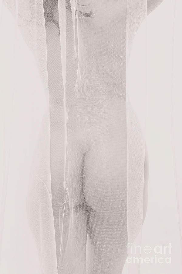 Back of Nude Lady Photograph by Kiran Joshi