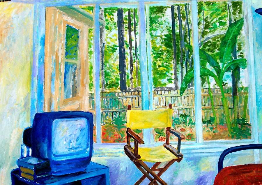 Back Porch Painting by Joe Roache
