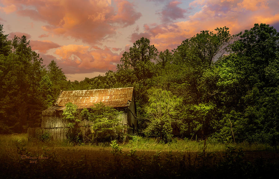 Barn Photograph - Back Road Barn by Marvin Spates Barn Photograph - Back Road Barn by Marvin Spates