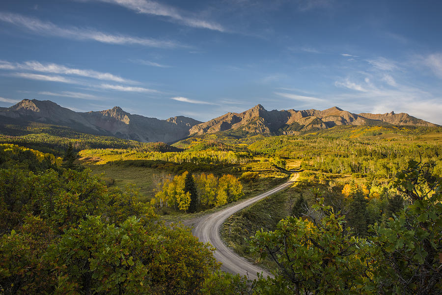 Back Road in Colorado Photograph by Jon Glaser