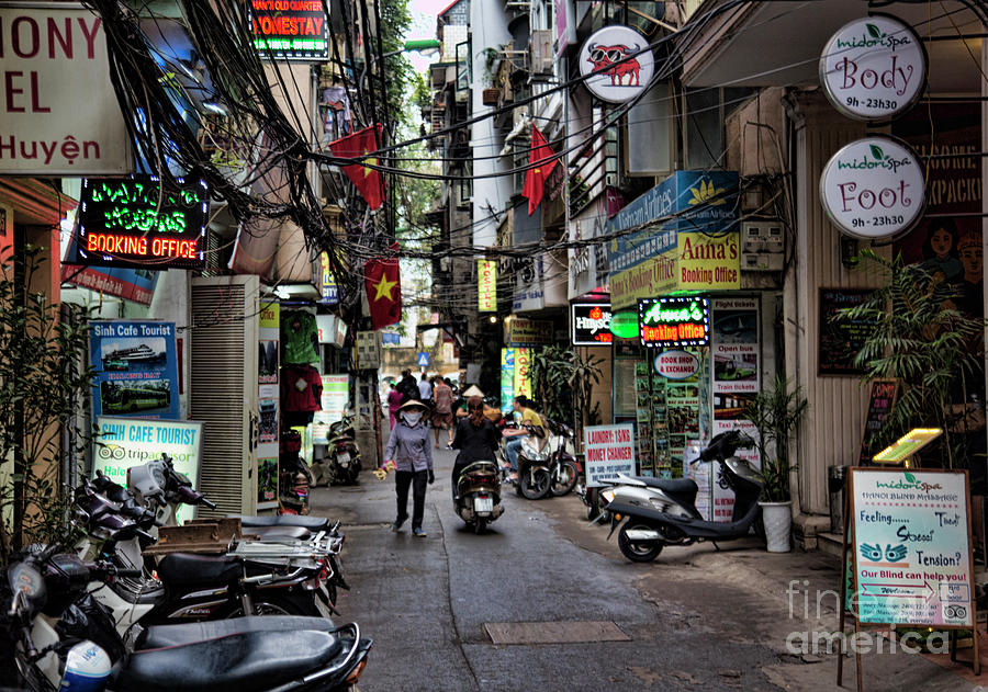 Back Streets Hanoi Home-stay  Photograph by Chuck Kuhn