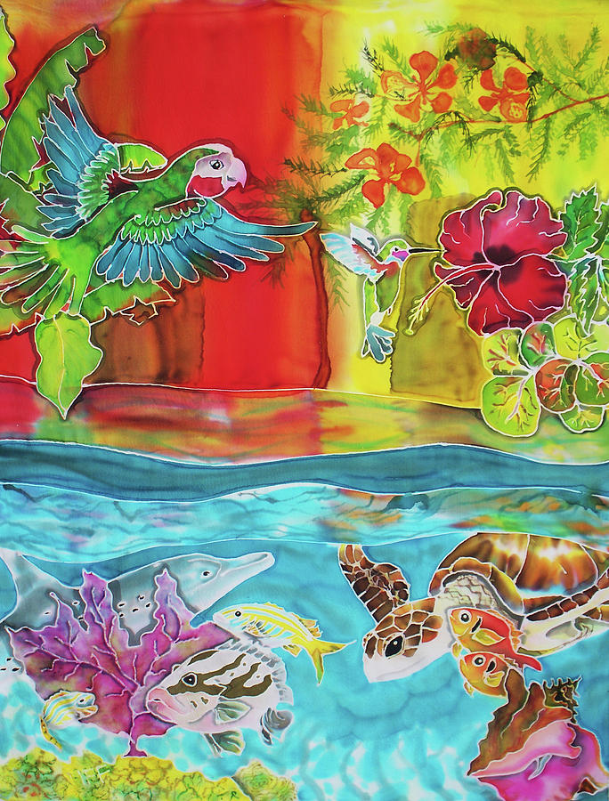 Tiff Painting - Back To Eden by Tiff Tiff Painting - Back To Eden by Tiff
