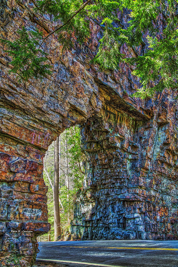 Backbone Rock Tunnel Photograph by Dale R Carlson