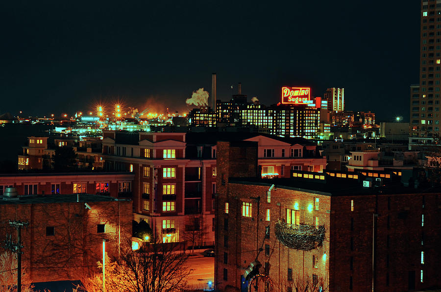 Backdrop of Baltimore City Photograph by La Dolce Vita