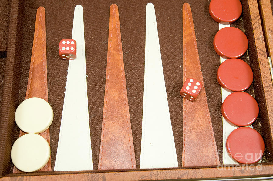 Backgammon board game Photograph by Ilan Rosen