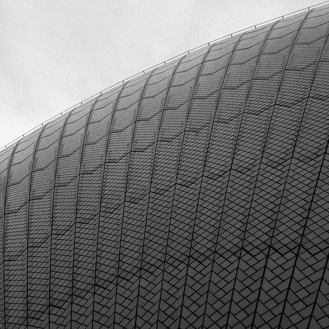 Architecture Photograph - Sydney Opera House by Sally Campbell 