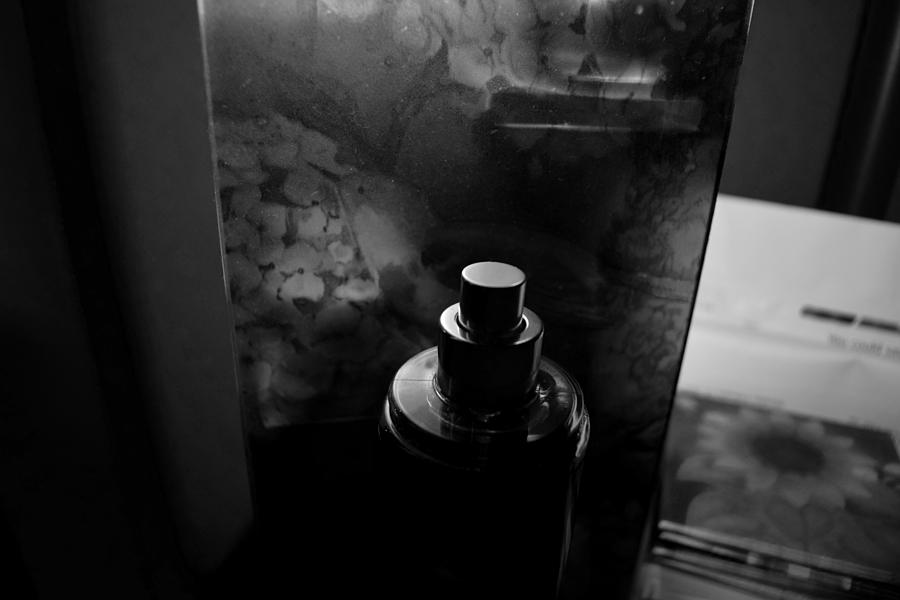 Backlit Bottle Photograph