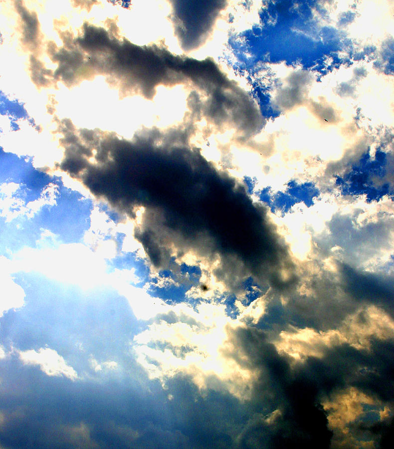 Backlit  Clouds Photograph by William Meemken