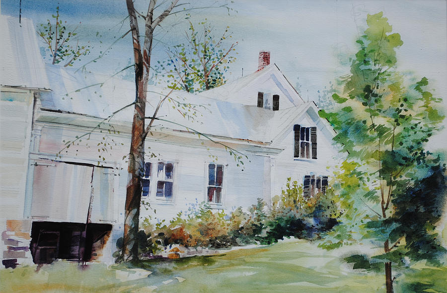 Backside Inn  Painting by P Anthony Visco