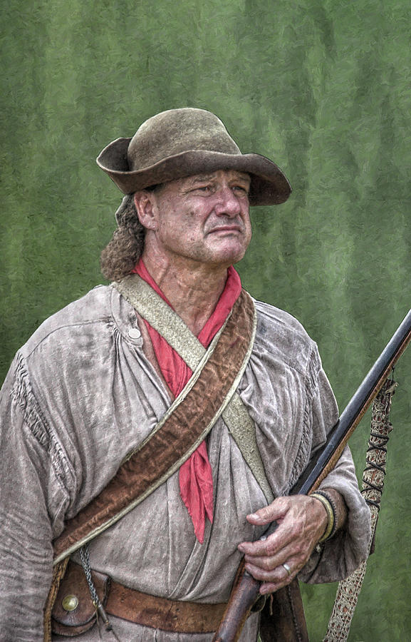 Backwoodsman Hunter Portrait  Digital Art by Randy Steele