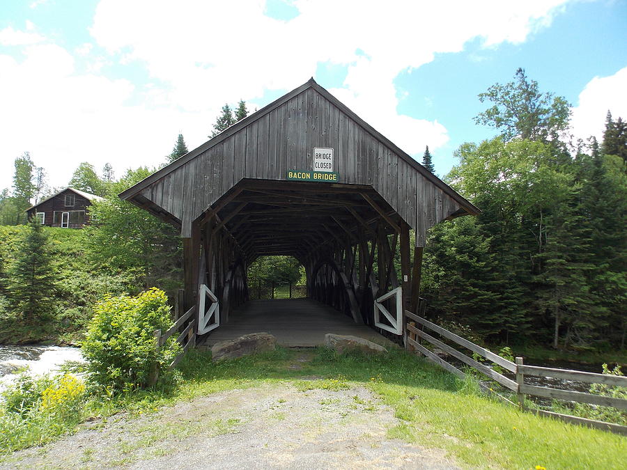 Bacon Covered Bridge Photograph by Catherine Gagne