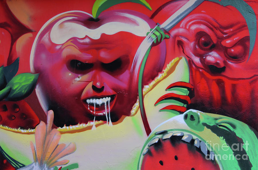Bad Fruit Mural Photograph by Eddie Barron