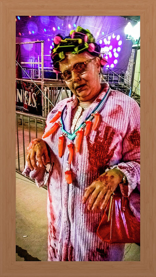 Bad Granny Zombie Photograph By Shirley Anderson - Pixels