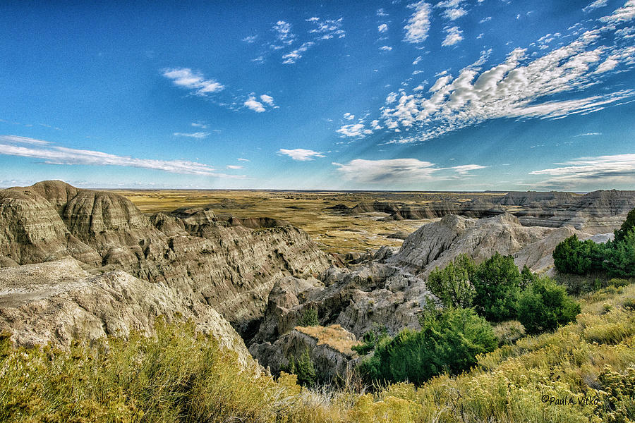 Bad Lands South Dakota.... Photograph by Paul Vitko