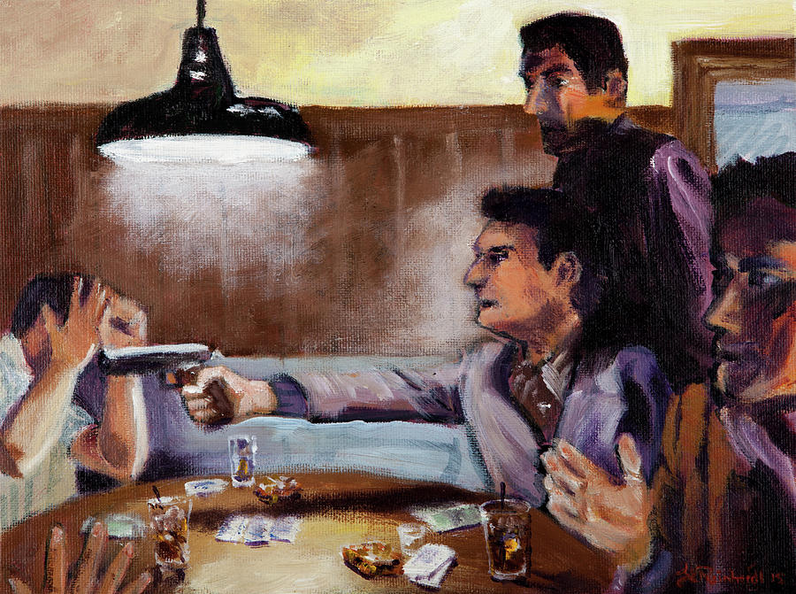 Bad Table Manners Painting by Jason Reinhardt