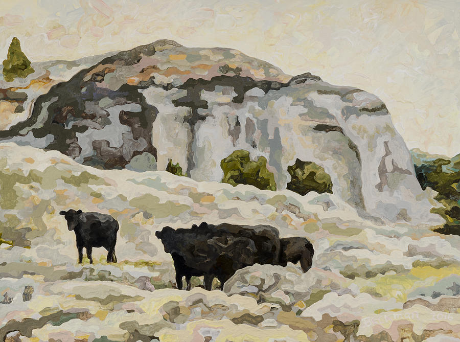 Badland Cows #2 by Dale Beckman Badland Cows #2 by Dale Beckman